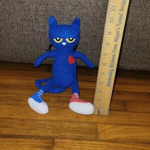 Vintage Pete the Cat Doll Plush 13" Toy by‎ Merry Makers - James Dean